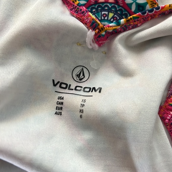 Volcom One State Aztec Print Cutout One-piece Swimsuit Size XS - Picture 3 of 12